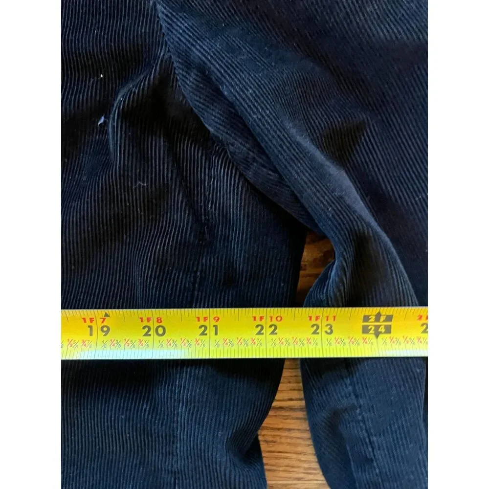 J. CREW Black Corduroy Triple Button Sports Coat Blazer Jacket   Mens Size XL